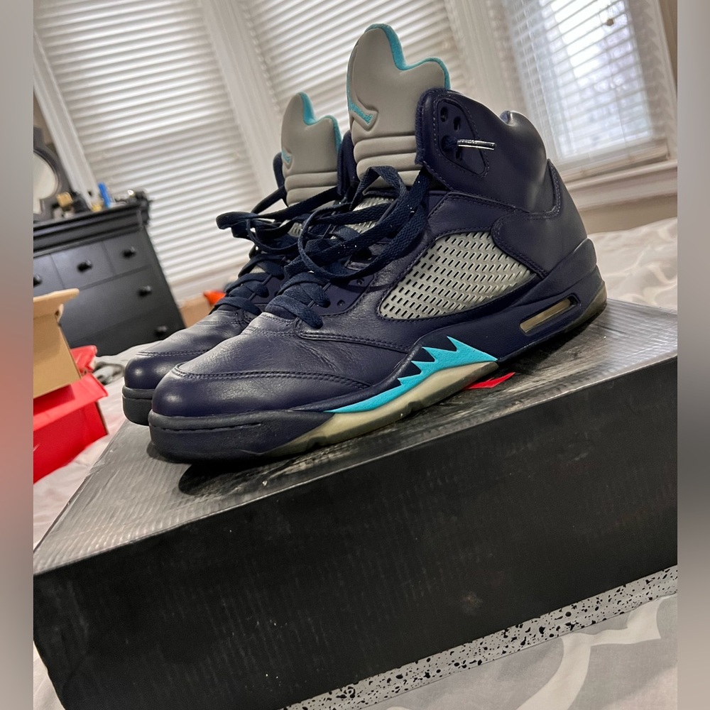 2015 Nike Jordan 5 “pre grape” size 12 used 8-10